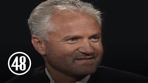 versace charlie rose|Flashback: Gianni Versace talks fashion with Charlie Rose.